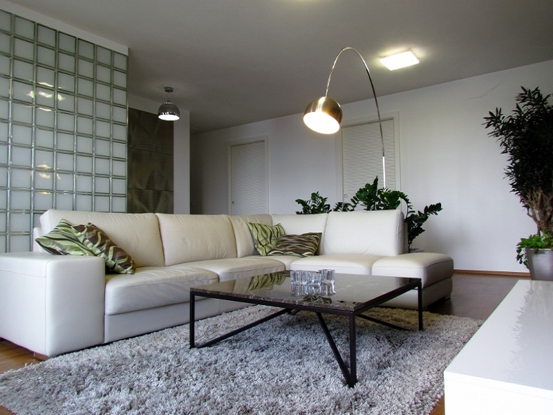návrh interiéru - obývacia izba - byt Senec
